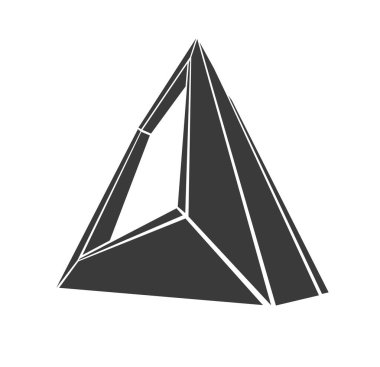 Geometrik Biçimli Gelecek Soyut Dubai Çerçeve Tasarımı