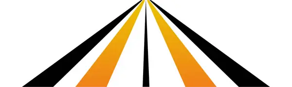 Perspektif Yolu Renk Şeridi İşaretleri ile Birleştir