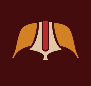 Hint Kültürü 'nün Ruhani Sanatani Tilak Amblemi