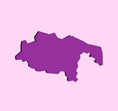 Ambedkar Bölgesi Uttar Pradesh haritası, Hindistan