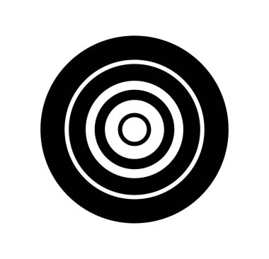 Beyaz Arkaplanda Bir Sırtlı Karrom Erkek Simgesi