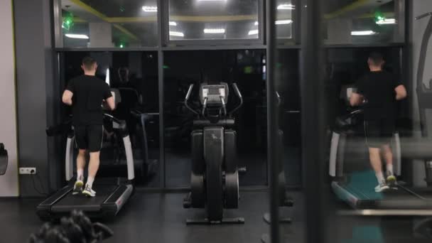 Budaya Gym Kebugaran Fisik Gaya Hidup Sehat Anak Muda Itu — Stok Video
