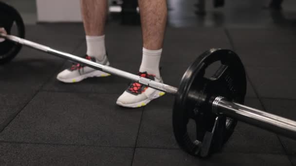 Obiectivele Culturism Creșterea Musculară Exerciții Izolare Realizarea Obiectivelor Sale Fitness — Videoclip de stoc