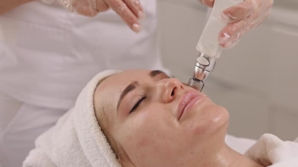 Macchina Massaggi Drenaggio Linfatico Procedure Mediche Procedura Massaggio Anticellulite Rullo — Video Stock