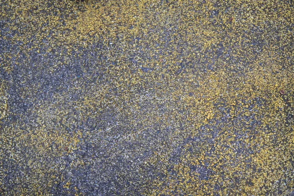 Старая Бетонная Текстура Окрашена Синим Золотом Использована Качестве Фона — стоковое фото