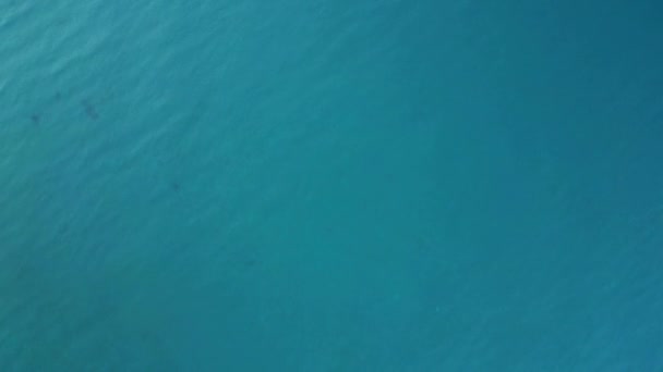 Superficie Del Mar Disparando Desde Quadcopter — Vídeos de Stock