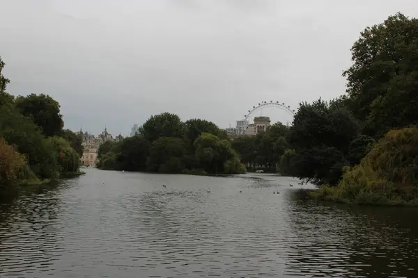 stock image river in the city