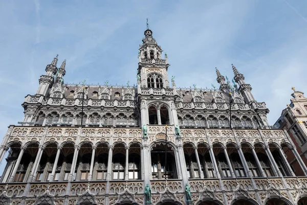 Praça Histórica Centro Bruxelas Construindo Grand Place Patrimônio Unesco Cidade — Fotografia de Stock