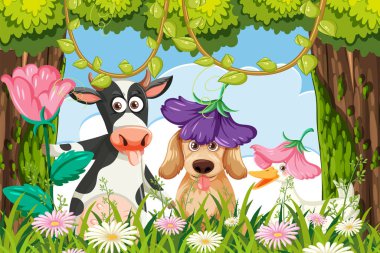 Doğada dost canlısı bir hayvan.