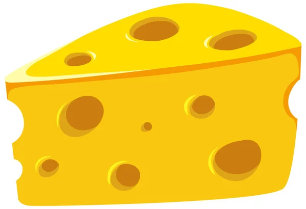 Emmentaler Peynir Vektör Çizimi — Stok Vektör