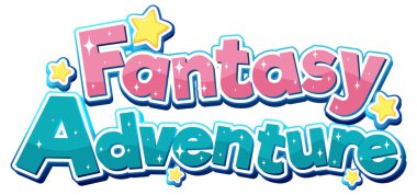 Bir zamanlar pankart tasarımı illüstrasyonu için zaman metni