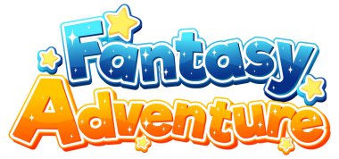 Bir zamanlar pankart tasarımı illüstrasyonu için zaman metni