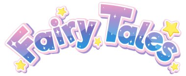 Pankart tasarımı illüstrasyonu için masal metni