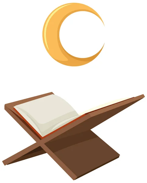 Священный Коран Векторными Иллюстрациями — стоковый вектор