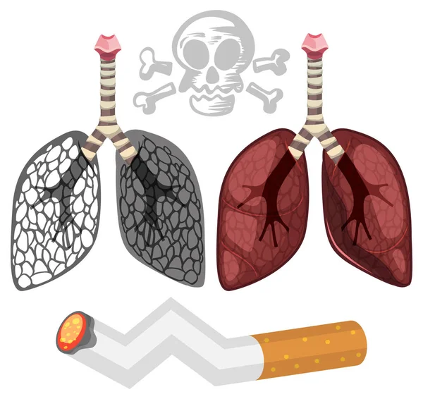 Set Stop Smoking Using Sign Icon Illustration — Archivo Imágenes Vectoriales