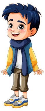 Şirin Çocuk Çizgi Film Karakteri Çizimi