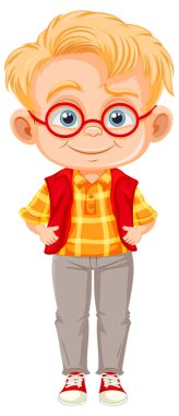 Şirin Çocuk Çizgi Film Karakteri Çizimi