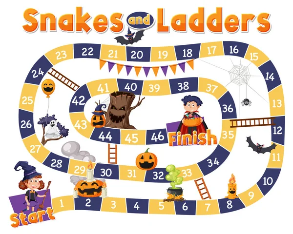 Jogo snake ladder no tema pastel de unicórnio