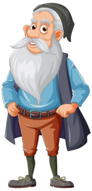 Uzun sakallı, karikatür karakteri