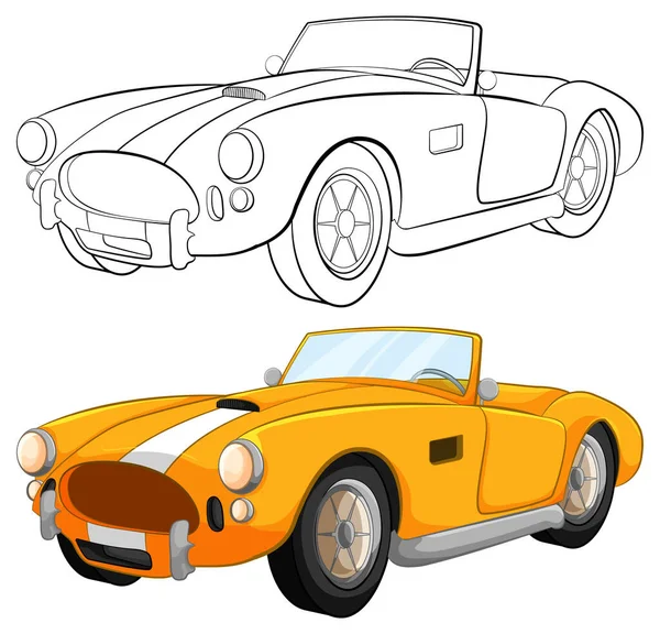 Desenhos para colorir em Geral: Desenho de carro de corrida para colorir -  GT - 40