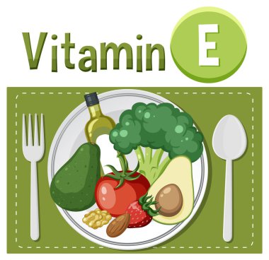 E vitamini zengin gıdaları eğlenceli bir çizgi filmde öğrenin