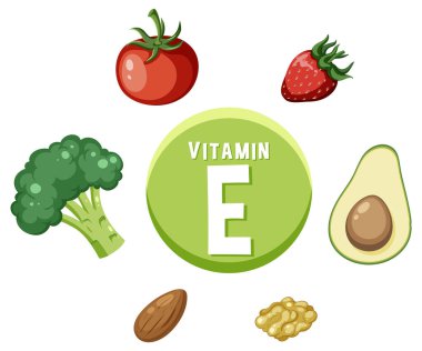 E vitamini zengin gıdaları eğlenceli bir çizgi filmde öğrenin