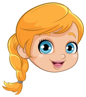 Parlak mavi gözlü neşeli hemşire