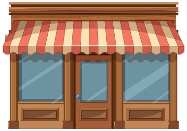 Tuhaf bir dükkanın dış görünüşü.