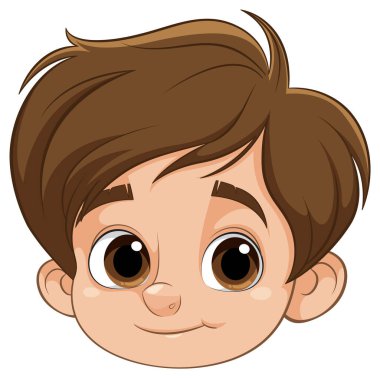 Kahverengi saçlı sevimli bir doktor.