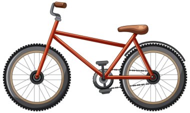 Hayvanlarla dolu mutlu bir bisiklet.