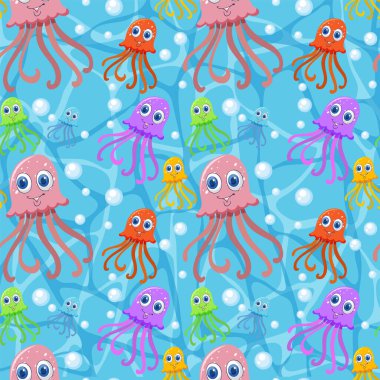 Titreşimli denizanaları kusursuz bir okyanus dizaynında yüzüyorlar.