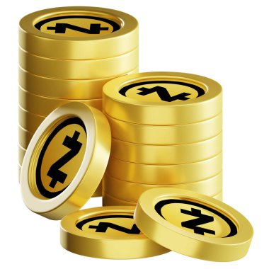 3 boyutlu kripto paralar halinde zcash