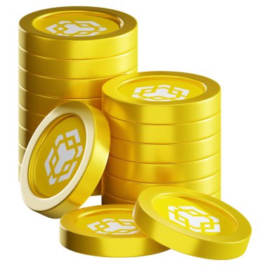 3 boyutlu kripto paralar halinde binance