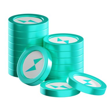 3D şifrelemeli THORChain madeni para