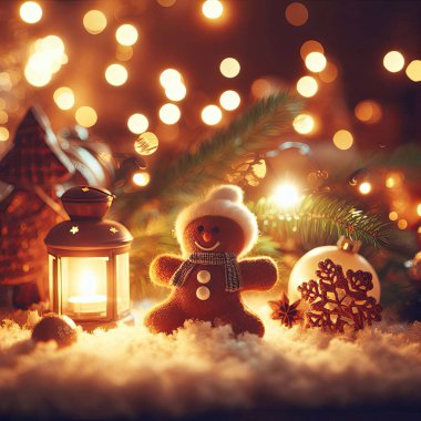 Ahşap arka planda noel süslemeleri. şenlik bileşimi