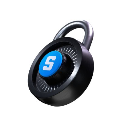 Şifreleme Kum Kutusu simgesini beyaz arkaplana kilitle