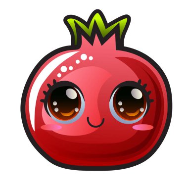 gradyan nar çizgi film etiketi