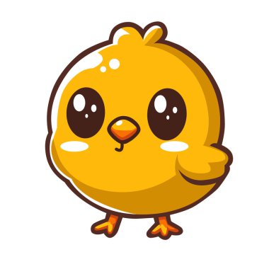 Yavru piliç şirin çizgi film