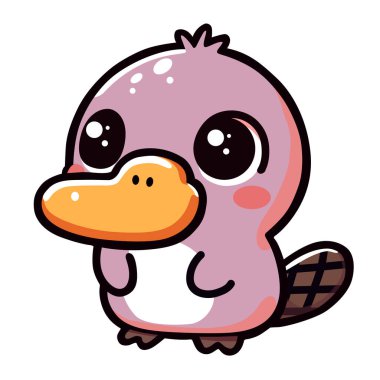 sevimli ornitorenk çizgi film karakteri