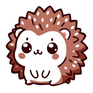 Şirin kirpi çizgi film karakteri