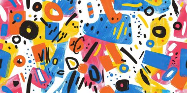 İşaretleyici kusursuz desen soyut arkaplan rengarenk parlak parlak ton, özgürlük eğlence liberal konsept, geometrik desen grungy artistik tasarım