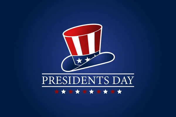 Presidents Day Vector Illustration President Day Celebrations Design Concept Background — Stock Vector