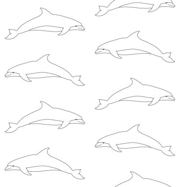 Beyaz arka planda izole edilmiş düz elle çizilmiş vektör deseni.