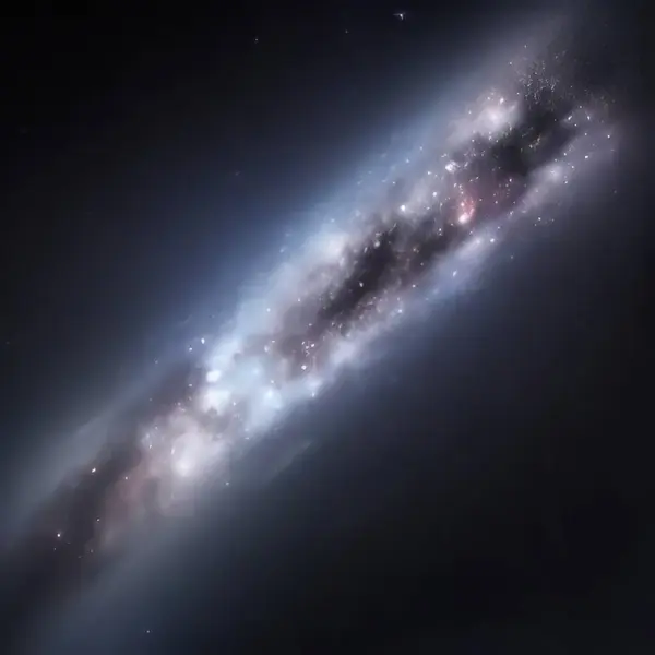 Nebulosa Espaciadora Estrellas Colores —  Fotos de Stock