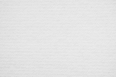 Beyaz kağıt dokusu arka plan. Suluboya için eski boş sayfa desenli malzeme karton. Defterdeki kabataslak parşömen. Beton duvarda kopya alanı olan pürüzsüz duvar kağıdı yüzeyi.