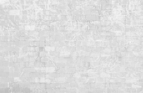 Biały Grunge Cegły Ściany Tekstury Tło Dla Bloku Płytek Kamiennych — Zdjęcie stockowe