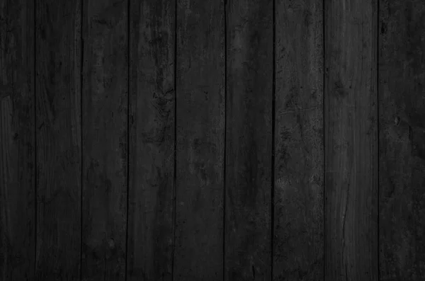 어두운 널빤지 배경을 빈티지검은 나무판 벽면은 디자인을 양식의 재료를 부수고 — 스톡 사진