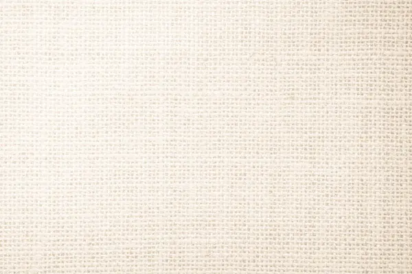 Sackcloth, canvas, fabric, jute, texture pattern for background. Cream soft  color. Large diagonal Stock Photo