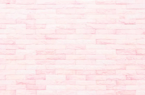 Latar Belakang Tekstur Dinding Bata Merah Muda Kosong Kamar Tidur — Stok Foto