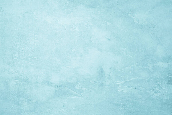 Blue light concrete texture for background in summer wallpaper. Cyan cement colour sand wall of tone vintage. Abstract teal dark color. Cement grain texture paint watercolor for design decoration.